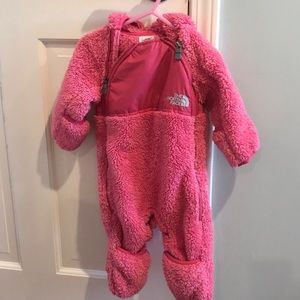 North Face Infant fleece bundting